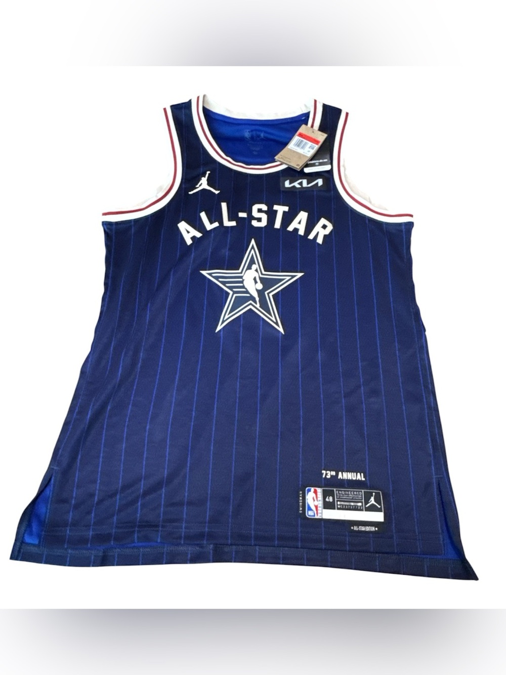 NBA All-Stars De’Aaron FoxJordan Brand Swingman Dri-Fit Jersey Men’s L SRP$130
